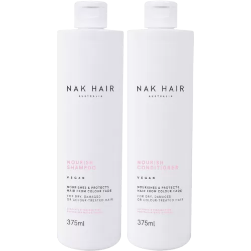 Nak Hair Nourish 375ml Duo