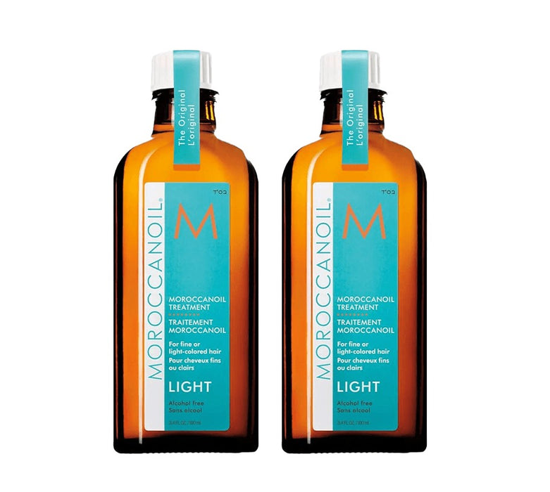 Moroccanoil Original Light Treatment 100ml Duo Bundle