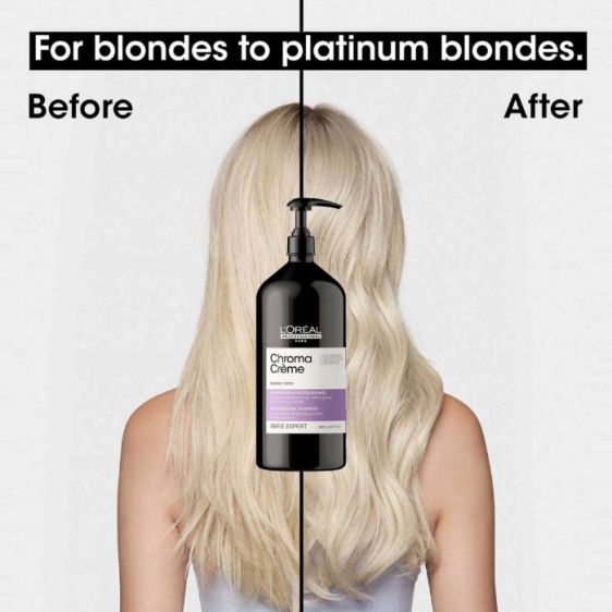 L'Oreal Professionnel Serie Expert Chroma Creme Purple Dye Shampoo 1500ml