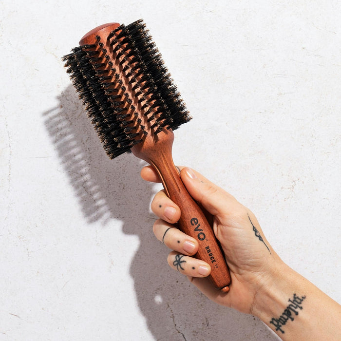 Evo Bruce Natural Bristle Radial Brush 38mm