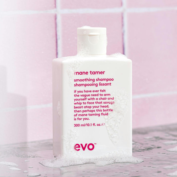 Evo Mane Tamer Smoothing Shampoo and Conditioner 300ml Bundle