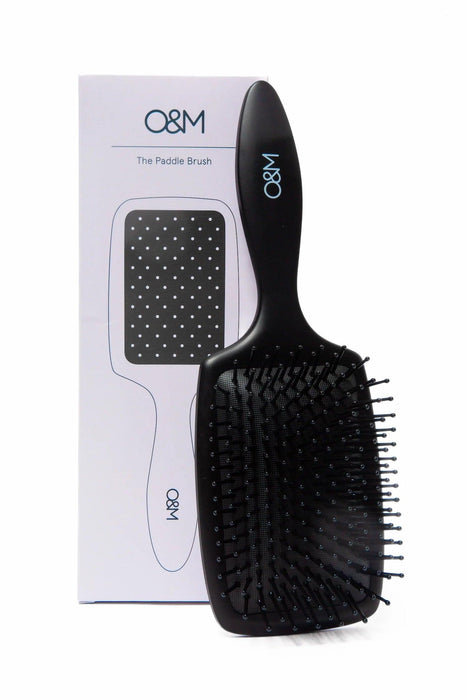 O&M Paddle Brush Black