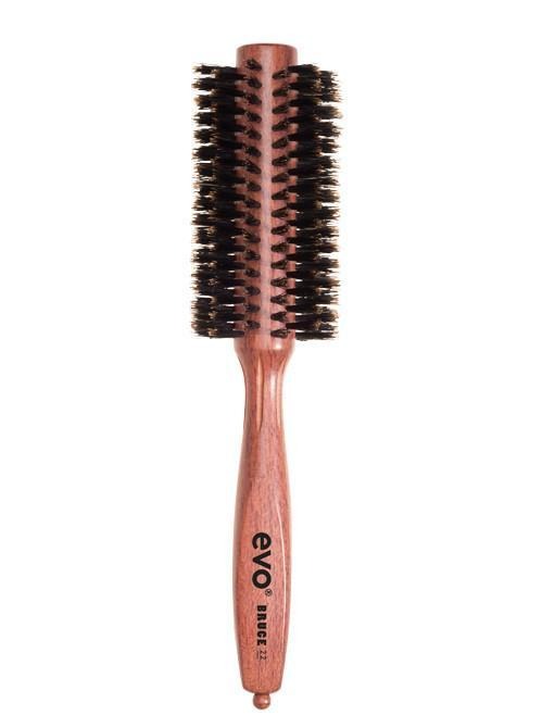 Evo Bruce Natural Bristle Radial Brush 22mm