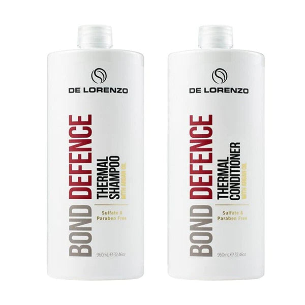 De Lorenzo Bond Defence Thermal Shampoo & Conditioner 960ml Duo