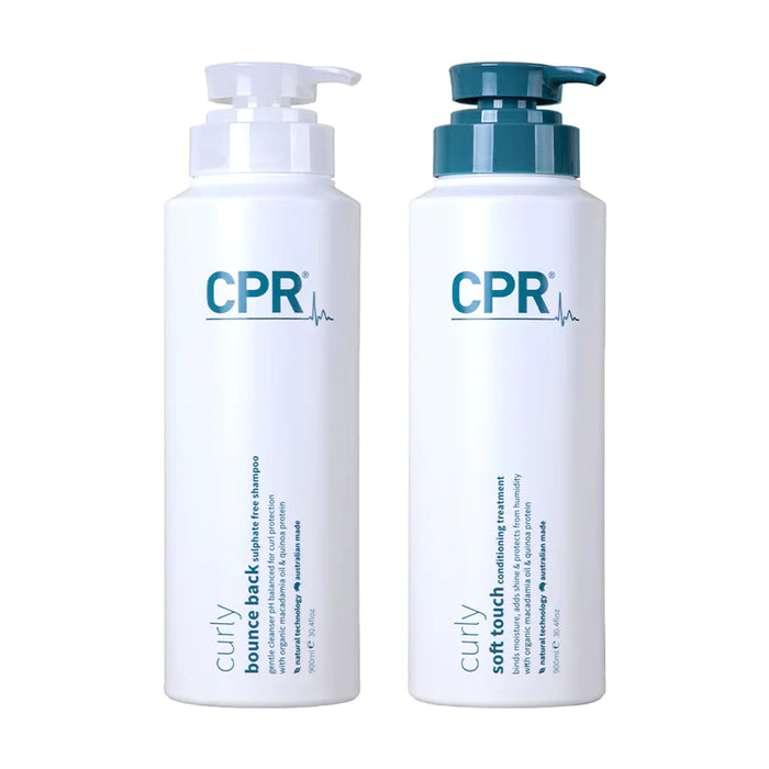 Vitafive CPR Curly Bounce Back Shampoo & Conditioner 900ml Duo