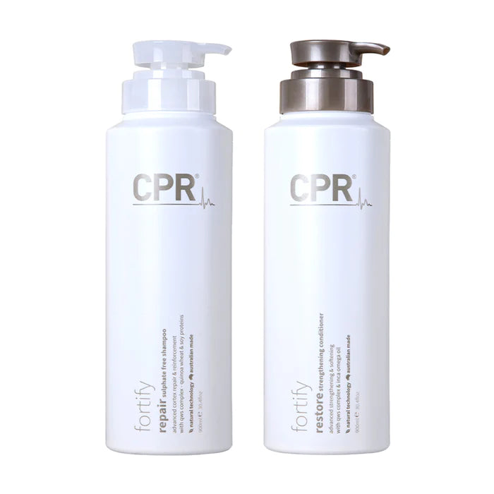 Vitafive CPR Fortify Repair Shampoo & Conditioner 900ml Duo