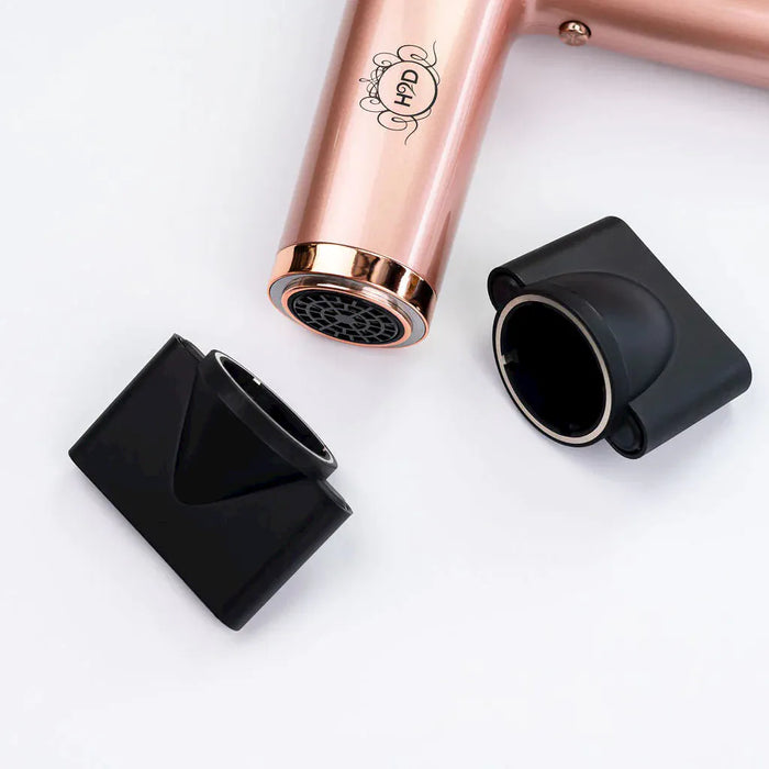 H2D Xtreme Four In One Hair Dryer + Styler - Rose Gold