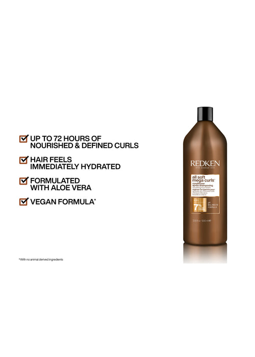 Redken All Soft Mega Curls Conditioner 1000ml