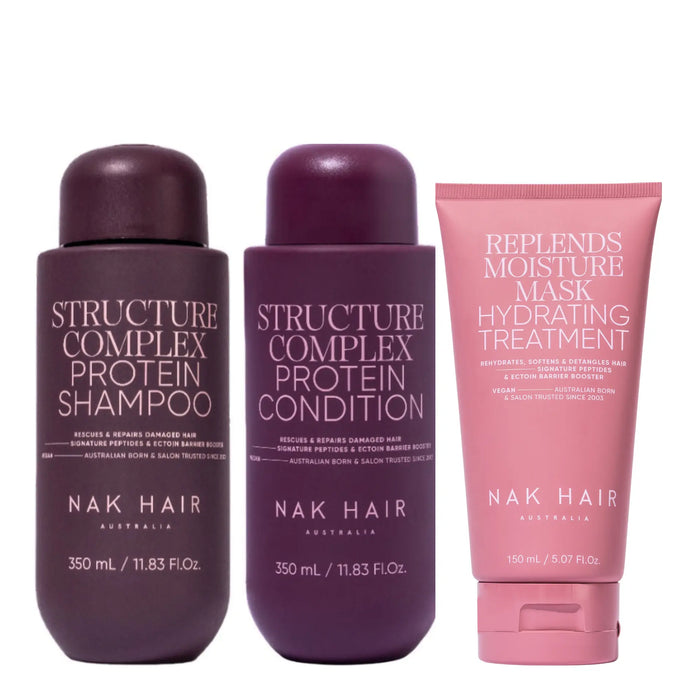 NAK Hair Holiday Structure Complex Trio