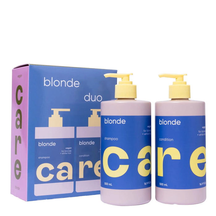NAK Hair Care Blonde Shampoo and Conditioner 500ml Bundle