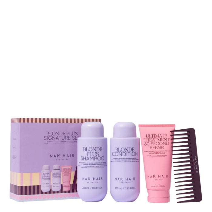 NAK Hair Holiday Blonde Plus Trio