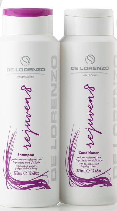 De Lorenzo Instant Rejuven8 Shampoo & Conditioner 375ml Duo