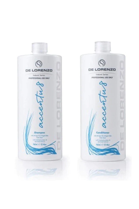 De Lorenzo Instant Accentu8 Shampoo & Conditioner 960ml Duo