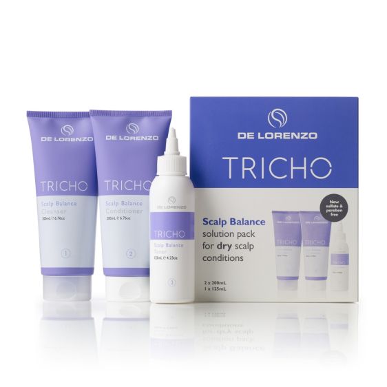 De Lorenzo Tricho Scalp Balance Treatment Trio Pack