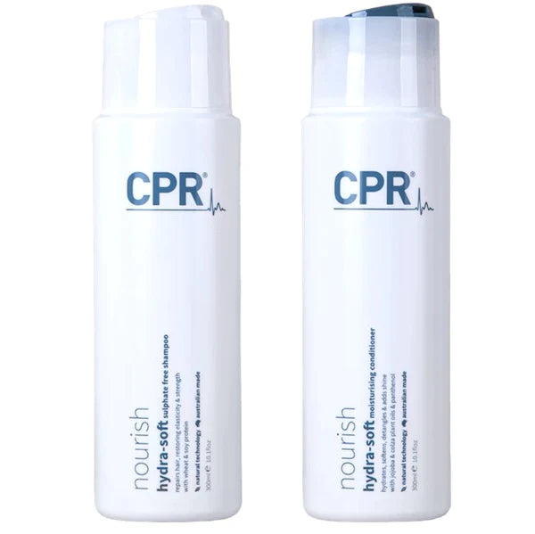 Vitafive CPR Nourish Hydra-Soft Shampoo and Conditioner 300ml Bundle