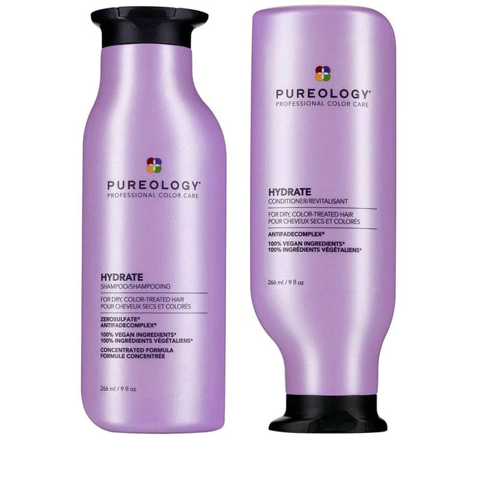 Pureology Hydrate Shampoo & Conditioner 266ml Duo