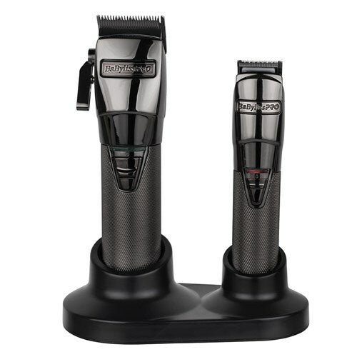 BaBylissPRO Graphite Clipper and Trimmer Set  - Cordless/Corded