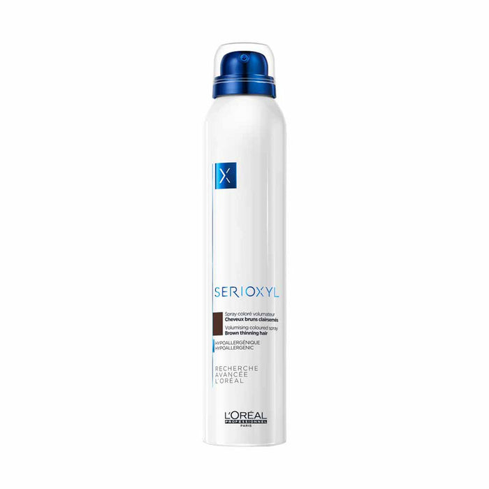 L'Oréal Professionnel Serioxyl Volumising Coloured Spray - Brown Thinning Hair 200ml