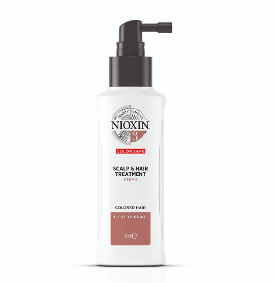 Nioxin System 3 Scalp and Hair Treatment for Coloured Hair with Light Thinning, 100ml