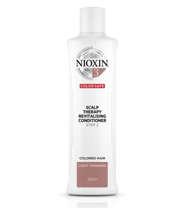 Nioxin System 3 Scalp Therapy Revitalizing Conditioner for Coloured Hair with Light Thinning, 300ml