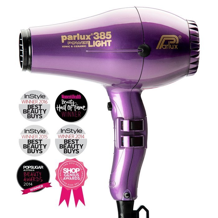 Parlux 385 Power Light Ceramic and Ionic Hair Dryer Violet