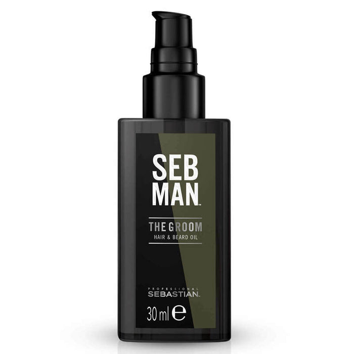 SEB MAN The Groom Hair and Beard Oil, 30ml