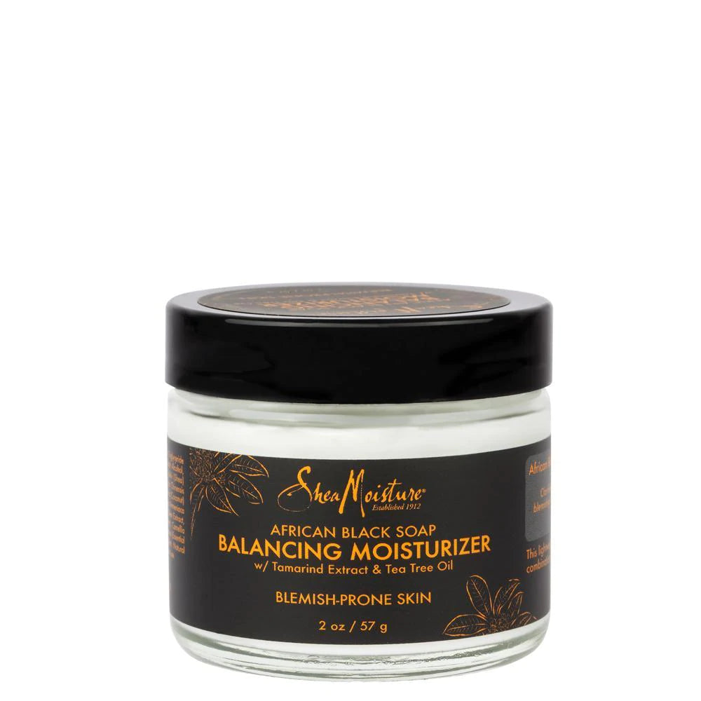 Shea Moisture African Black Soap Balancing Moisturizer 57g — Troya Beauty