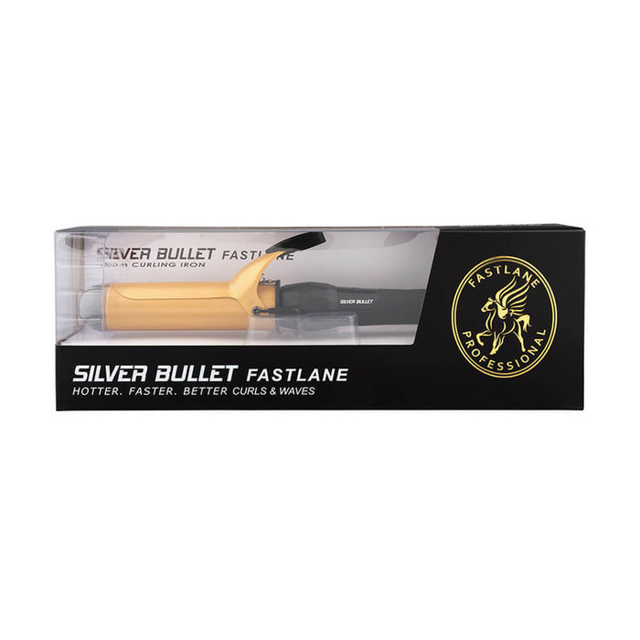 Silver Bullet Fastlane Gold Ceramic 38mm Curling Iron