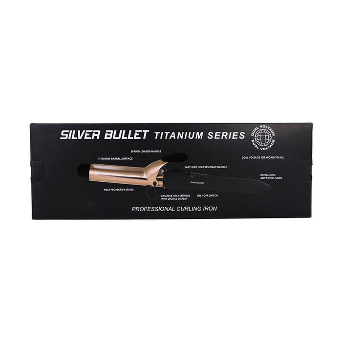 Silver Bullet Fastlane Rose Gold Ceramic 38mm Curling Iron