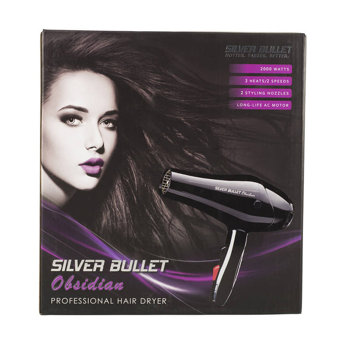 Silver Bullet Obsidian Dryer 2000W Black
