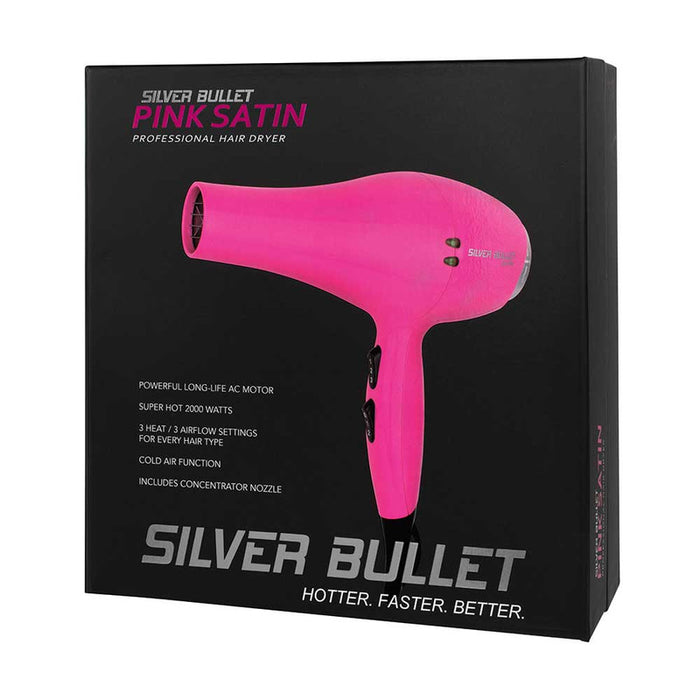 Silver Bullet Satin Dryer 2000W Pink