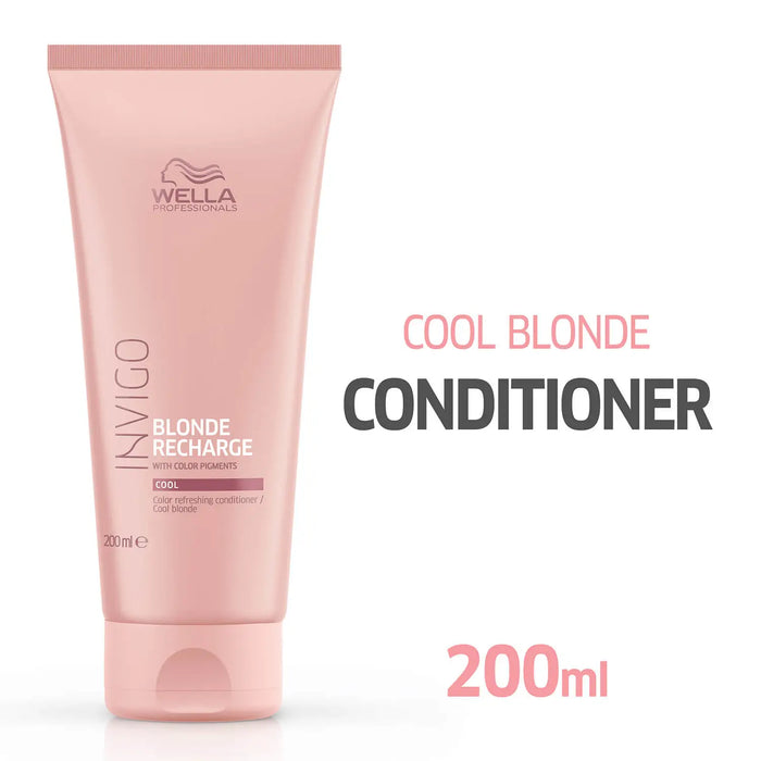 Wella Professionals INVIGO Blonde Recharge Cool Blonde Color Refreshing Conditioner 200ML