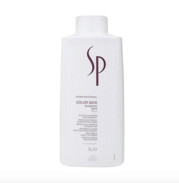 Wella SP Color Save Shampoo for Hair Colour protection, 1L