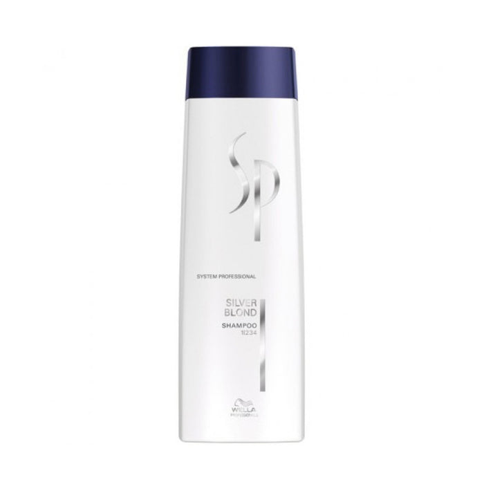 Wella SP Silver Blonde Shampoo for Highlighted and Bleach Hair, 250ml