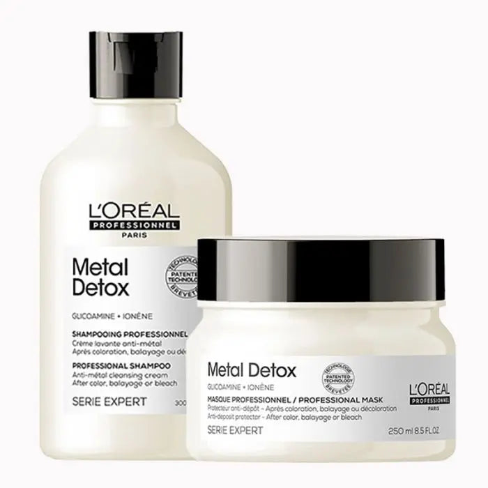 L'Oréal Professionnel Serie Expert Metal Detox Shampoo 300ml and Mask 250ml Duo